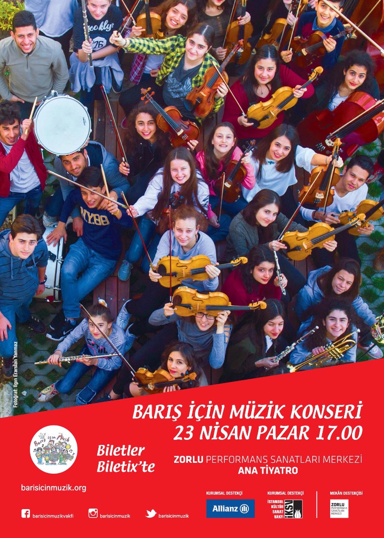 23 Nisan’da Lego’dan Dünya ve Barış İçin Müzik