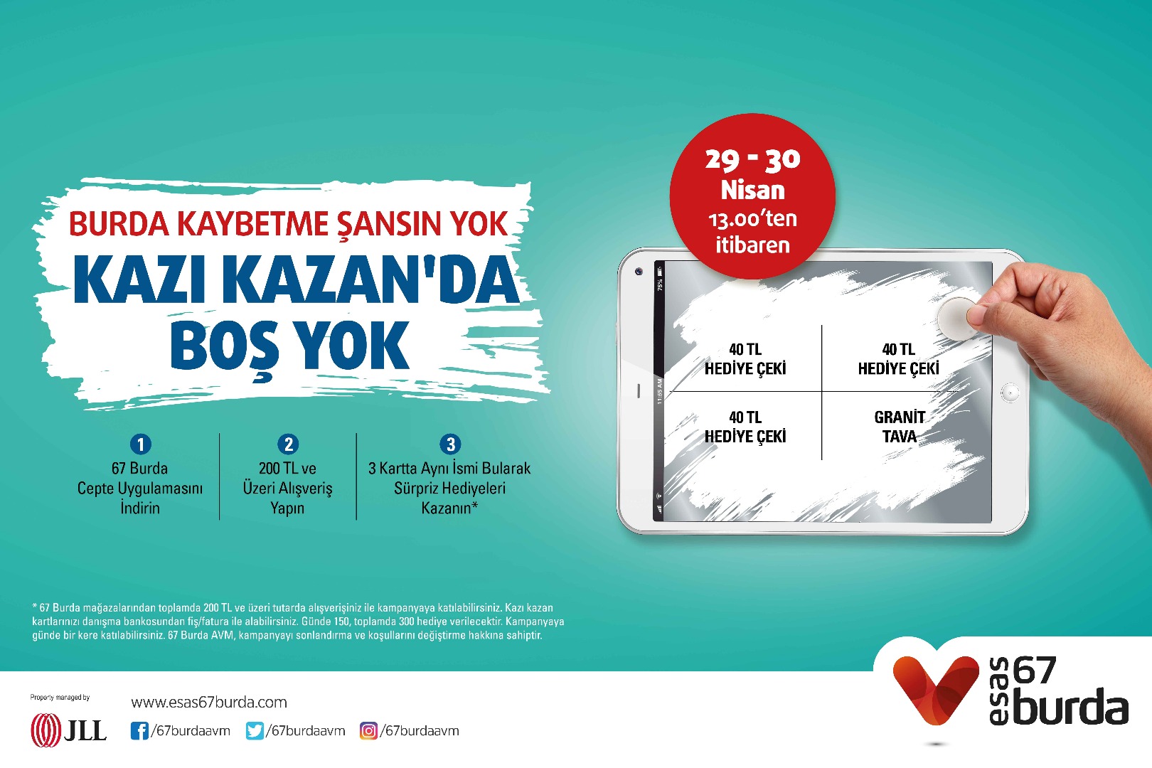 67 Burda AVM etkinliklerine devam ediyor