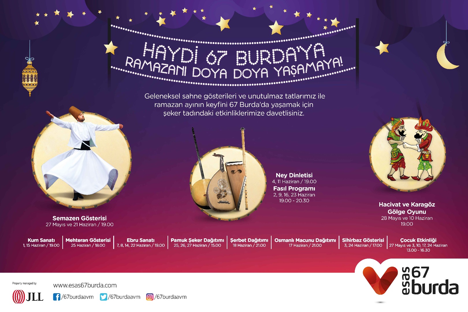 Ramazan 67 Burda’da doya doya yaşanıyor