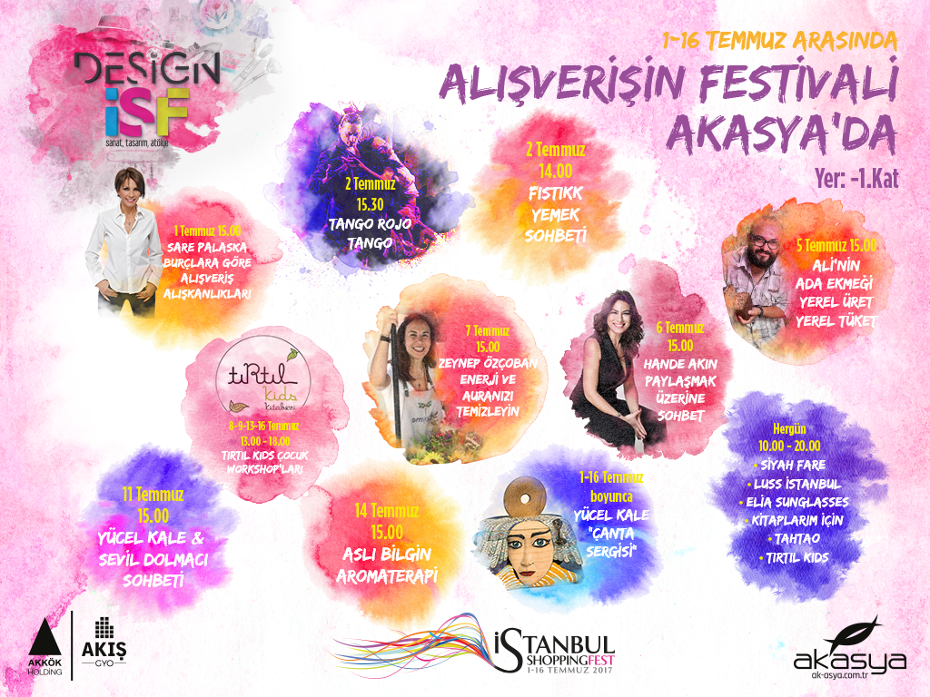 Akasya’da alışverişte festival başladı