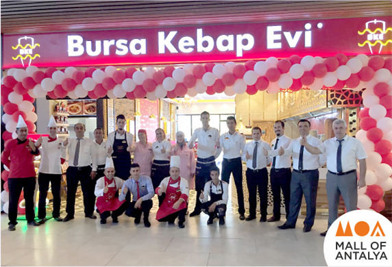 Ödüllü lezzet zincirinin 77’inci halkası Mall of Antalya’da