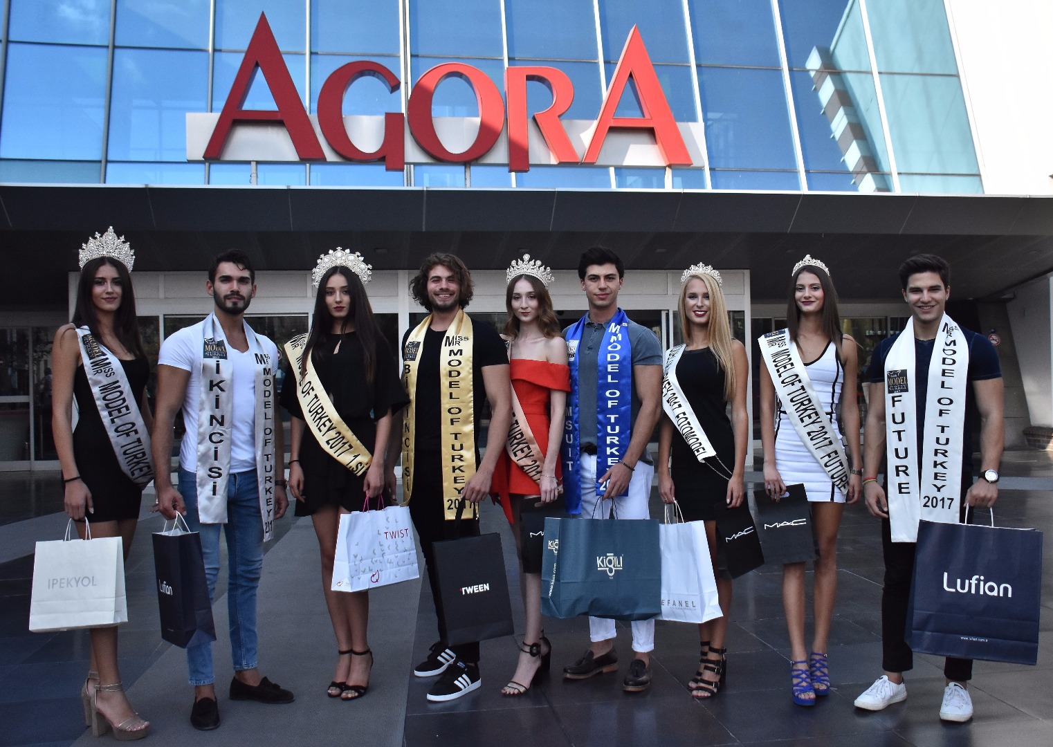Agora Miss&Mr Model Of Turkey 2017 finalistlerini ağırladı