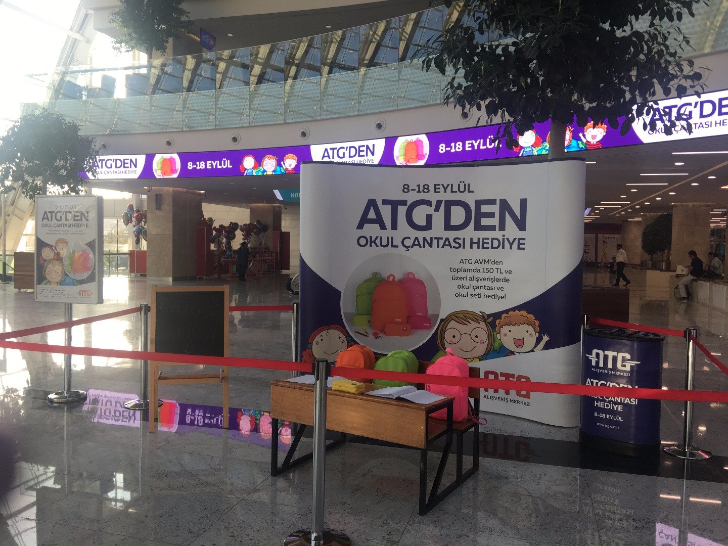 ATG AVM okul alışverişlerinde kazandırıyor