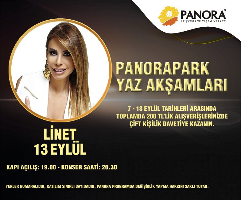 Linet Panora AVM’de coşturacak