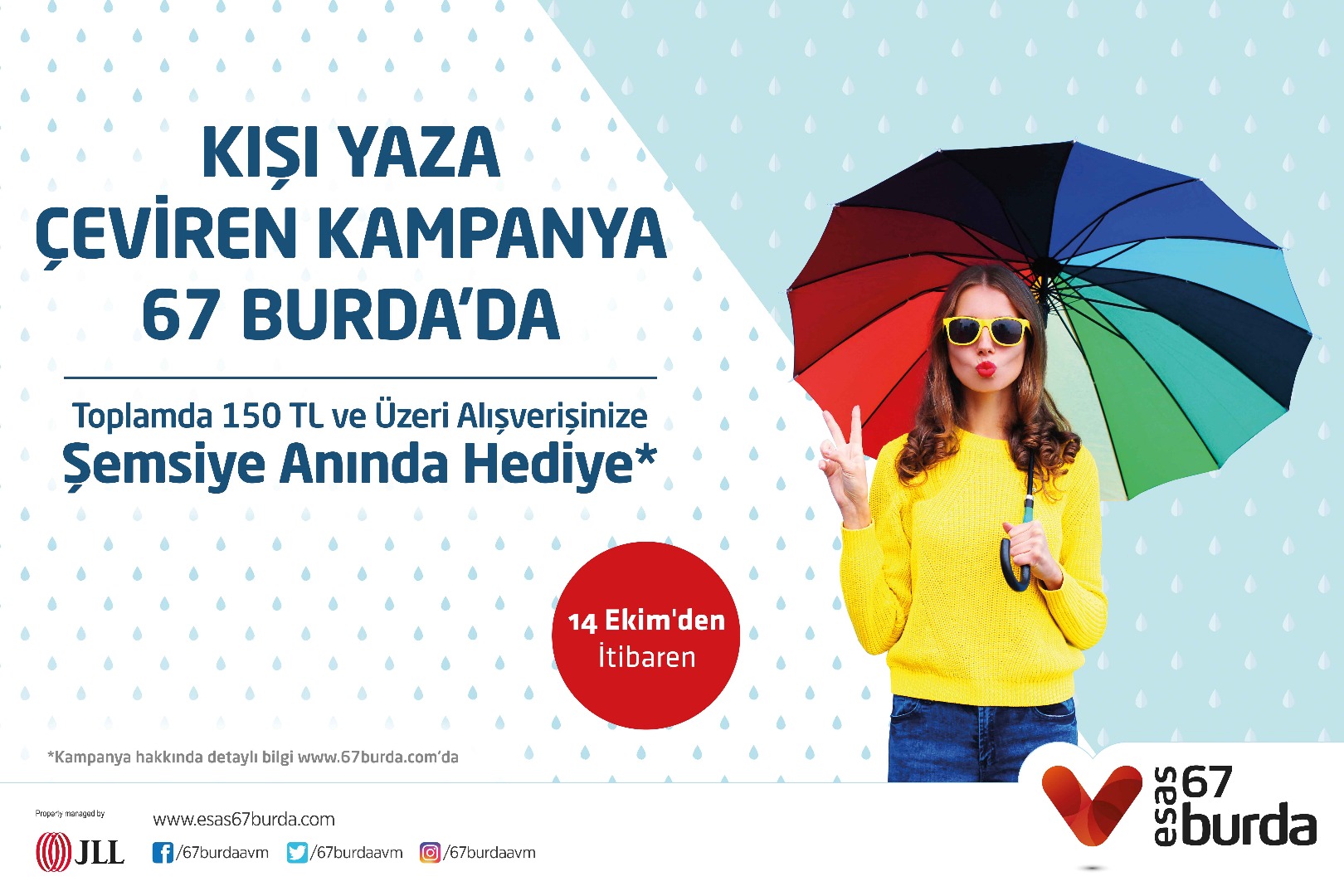 Kışı yaza çeviren kampanya 67 Burda’da