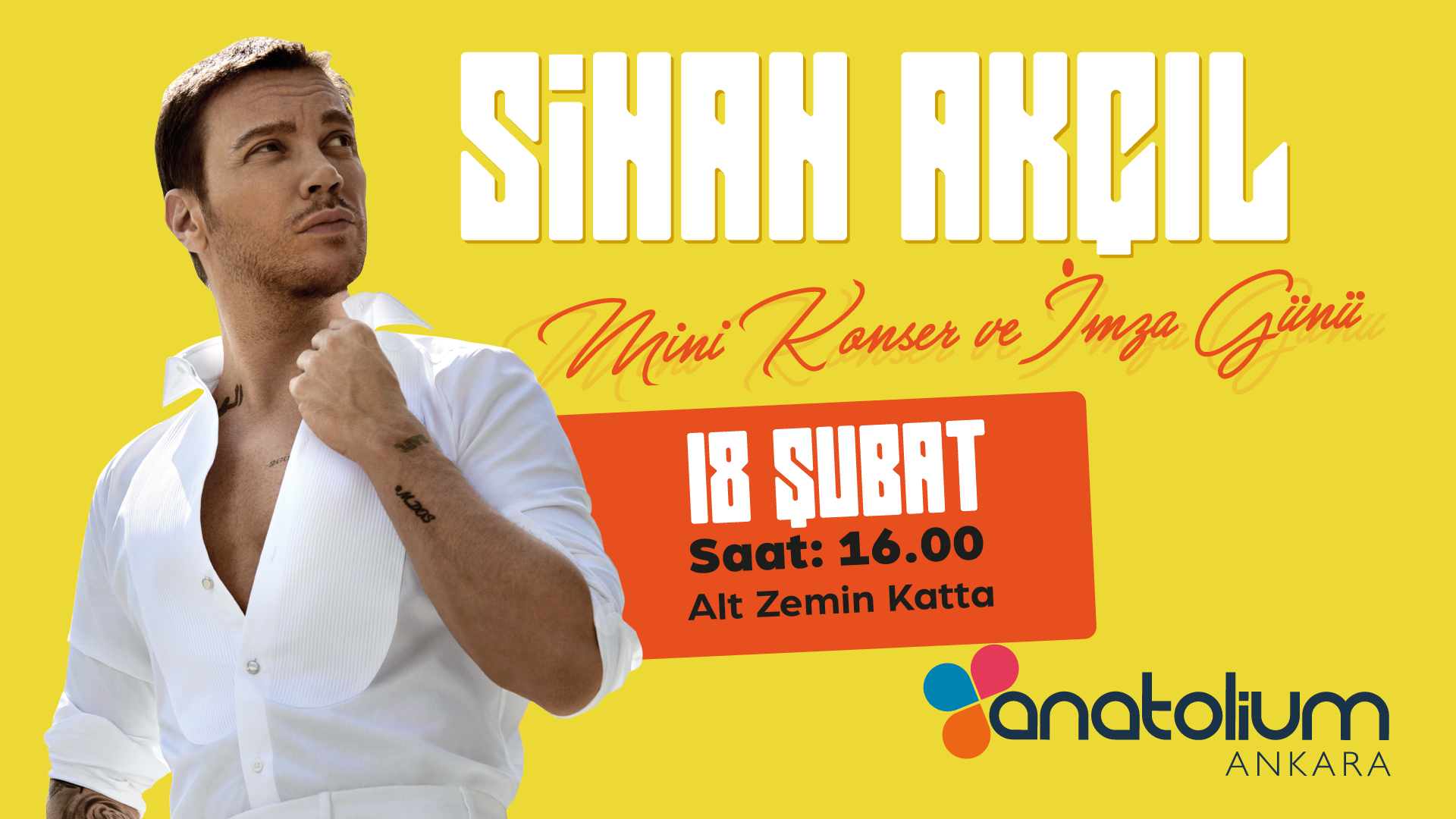 Sinan Akçıl Anatolium’da