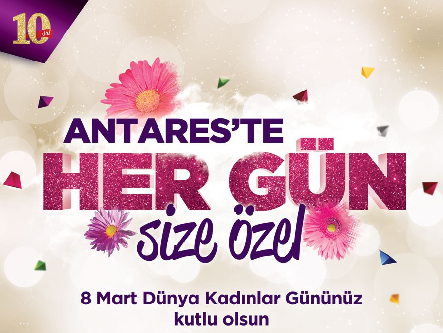 Antares’te her gün kadınlara özel