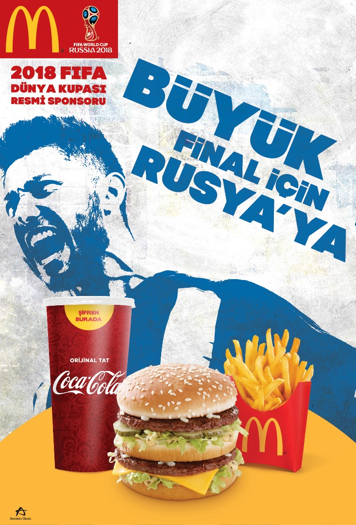 McDonald’s’la dünya kupası finalini Rusya’da izleyebilirsin