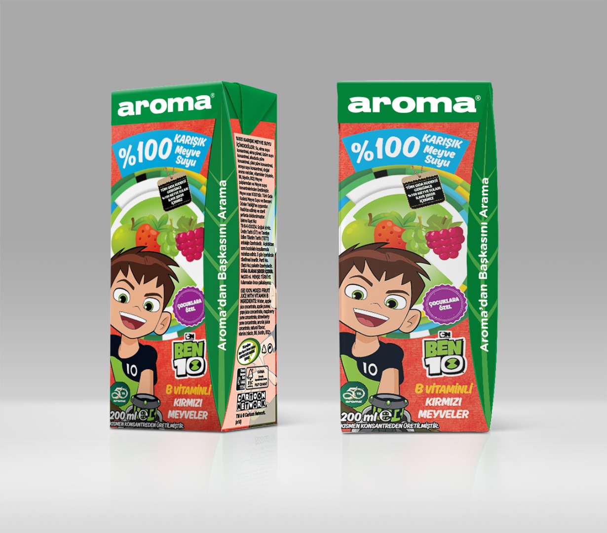 Bu yaz çocuklar da Aroma’dan başkasını aramayacak