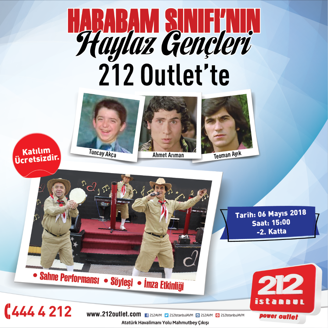Hababam Sınıfı karakterleri 212’de