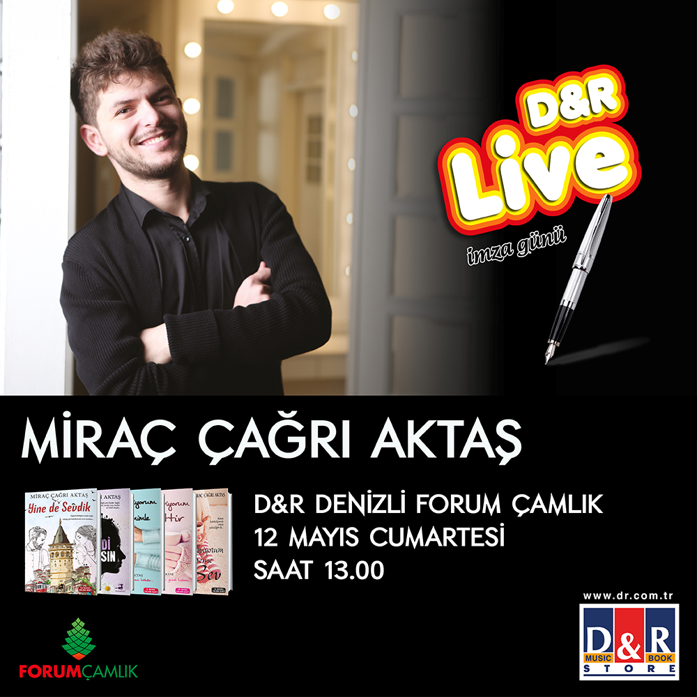 Miraç Çağrı Aktaş Forum Çamlık’ın konuğu olacak