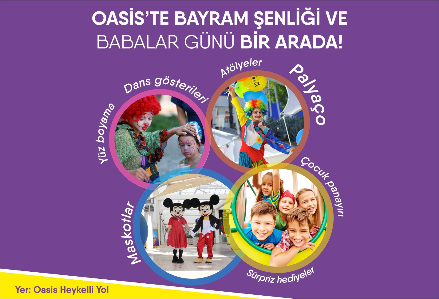 Oasis’te iki etkinlik bir arada!