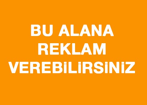 Bu alana reklam verebilirsiniz