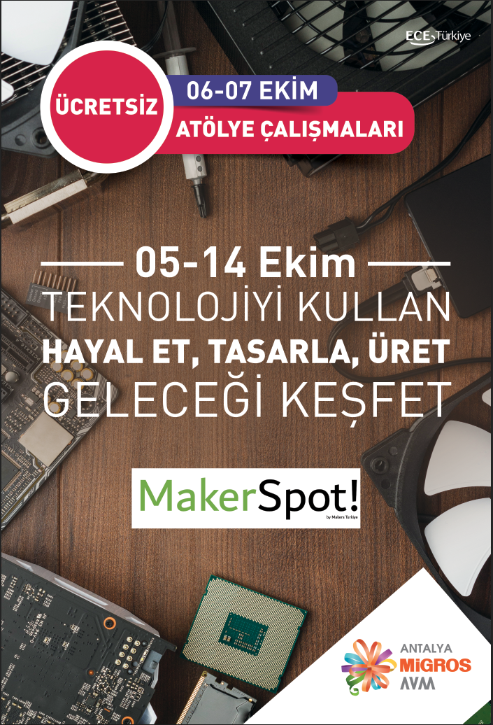 Kurulan gelecek hayallerinin provası Antalya Migros AVM’de