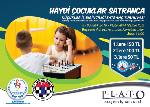 Küçükler Satranç Turnuvası Plato AVM’de