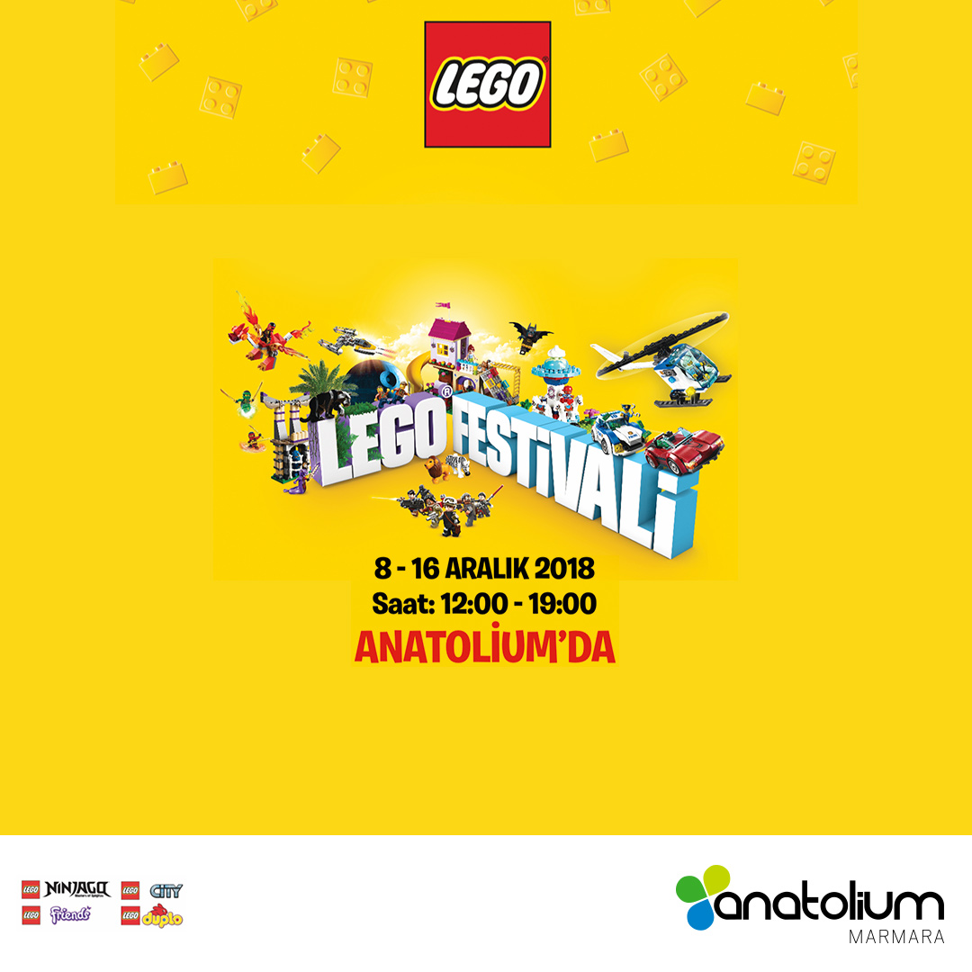 LEGO'nun eğitici oyunları Anatolium Marmara AVM'de