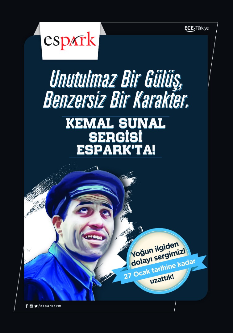 Espark Kemal Sunal Sergisi’nin süresini uzattı