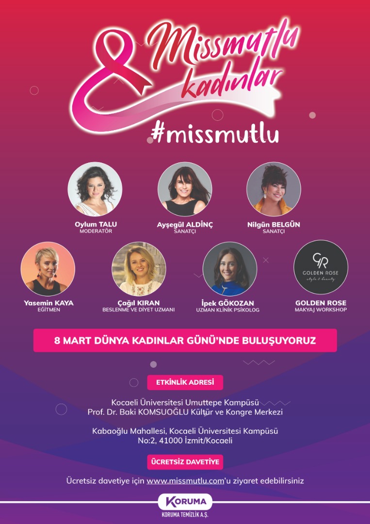 Kadınlar Günü bu sene “Missmutlu” geçecek