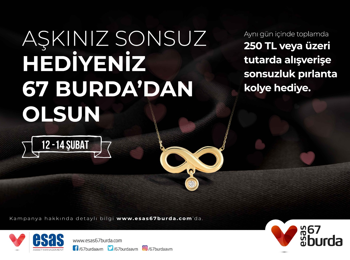 67 Burda Sevgililer Günü’nde pırlanta hediye edecek