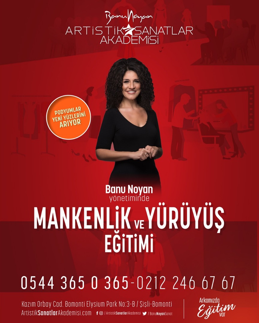 Mankenlik ve yürüyüş sınıflarının 2’nci dönem kayıtları açıldı