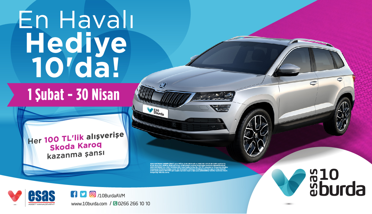 Esas 10 Burda şanslı ziyaretçisinin ayağını yerden kesecek