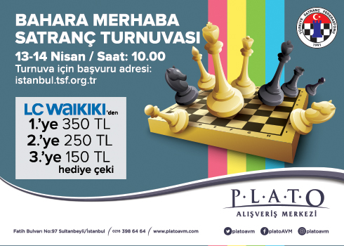 Plato AVM bahara satranç turnuvasıyla merhaba diyecek