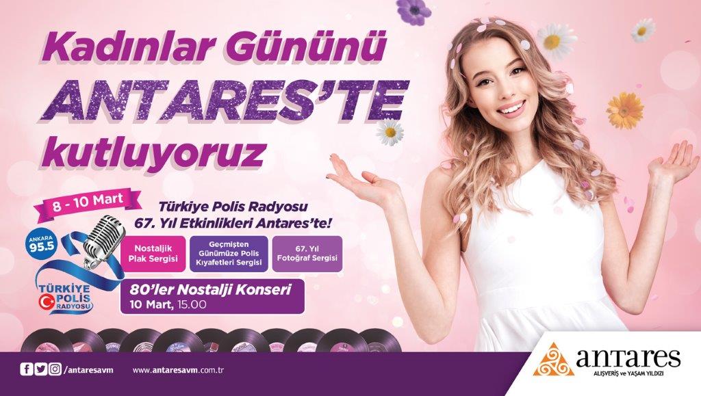 Antares Kadınlar Günü’nde 80’lere dönecek