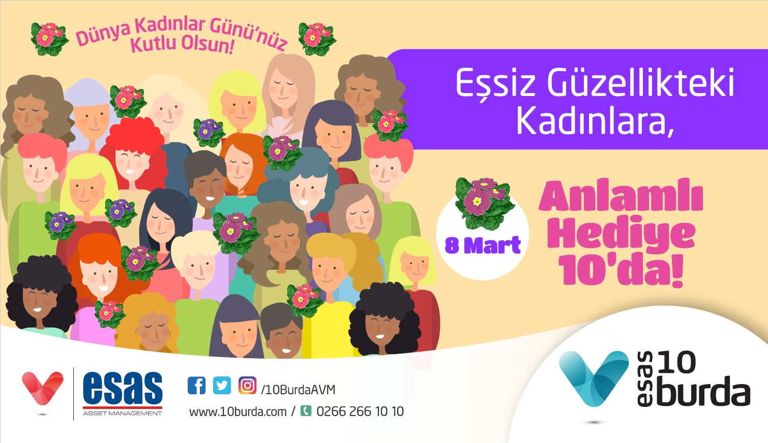 Kadınlar 10 Burda AVM’de atölye çalışmasına katılacak