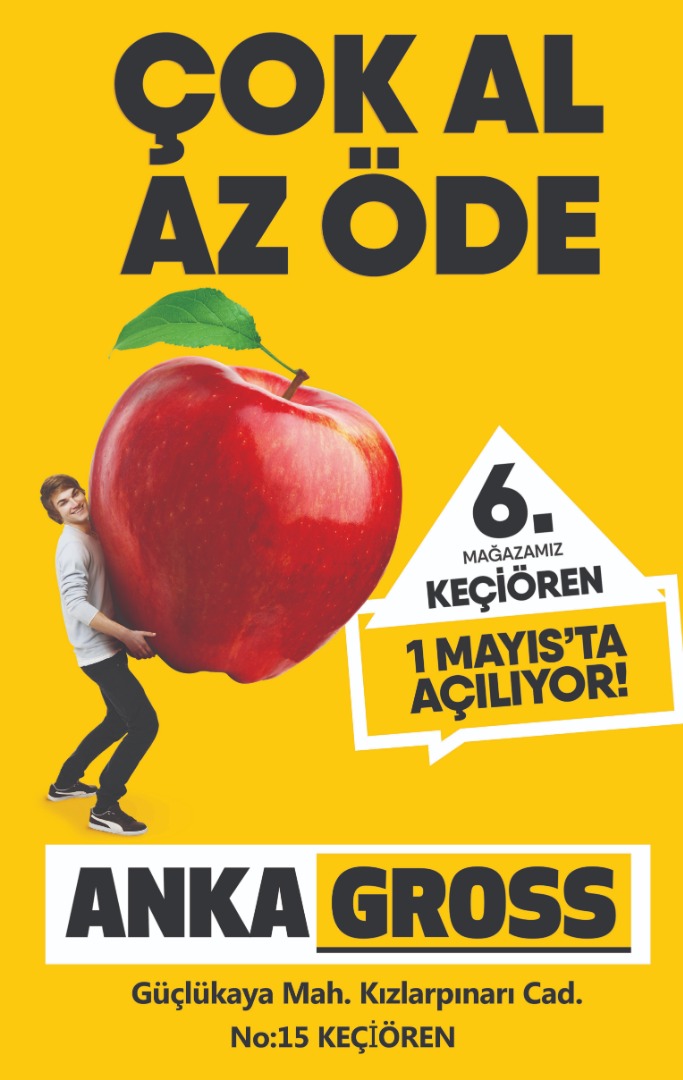 Anka Gross Keçiören’de 6’ncı mağazasını açıyor