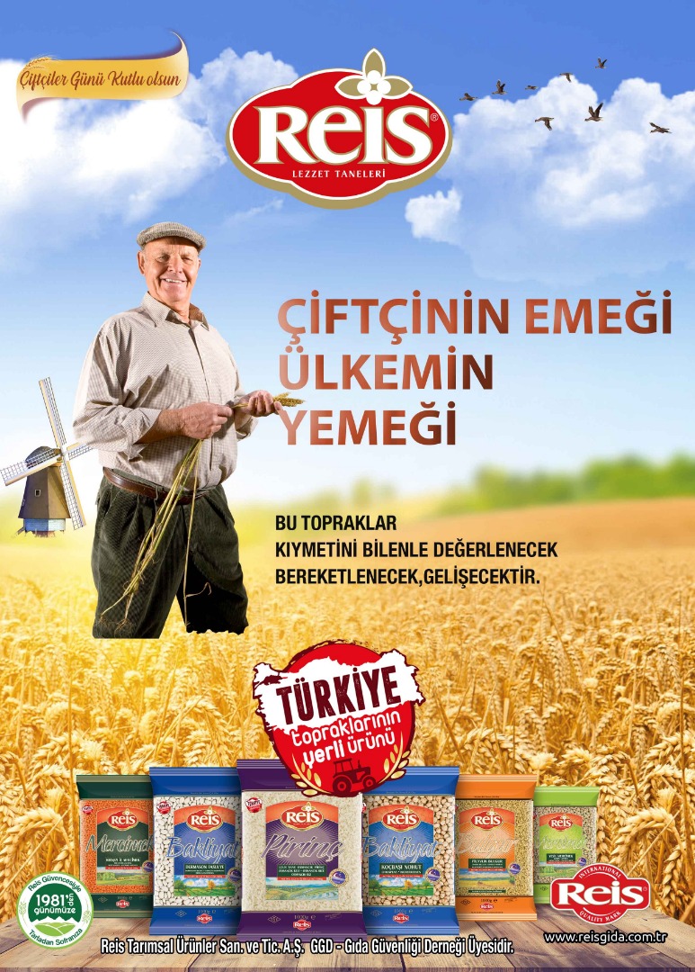 Reis Gıda Çiftçiler Günü’nde yerli üretime dikkat çekti