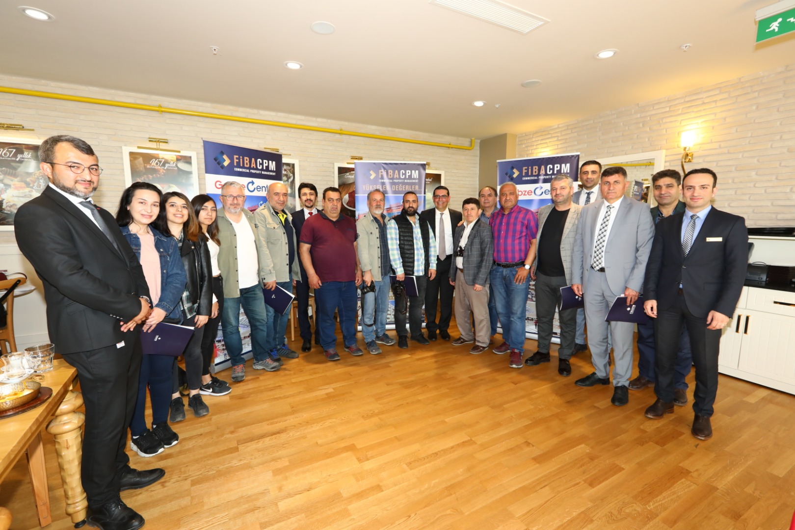 Fiba CPM Gebze Center AVM’nin tanıtım toplantısını gerçekleştirdi