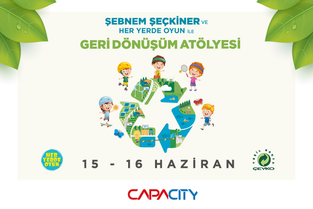Geri dönüşüm atıkları Capacity’de yenilenecek