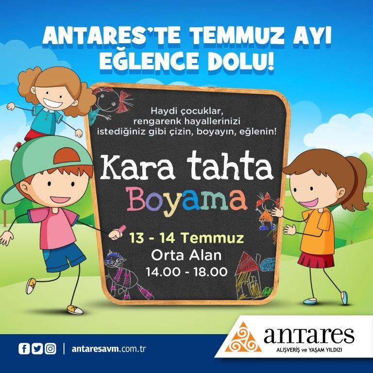 Yaz aylarının eğlencesi Antares’te olacak