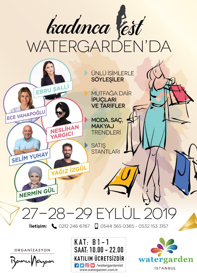 Kadına dair her şey Watergarden Kadınca Fest’te