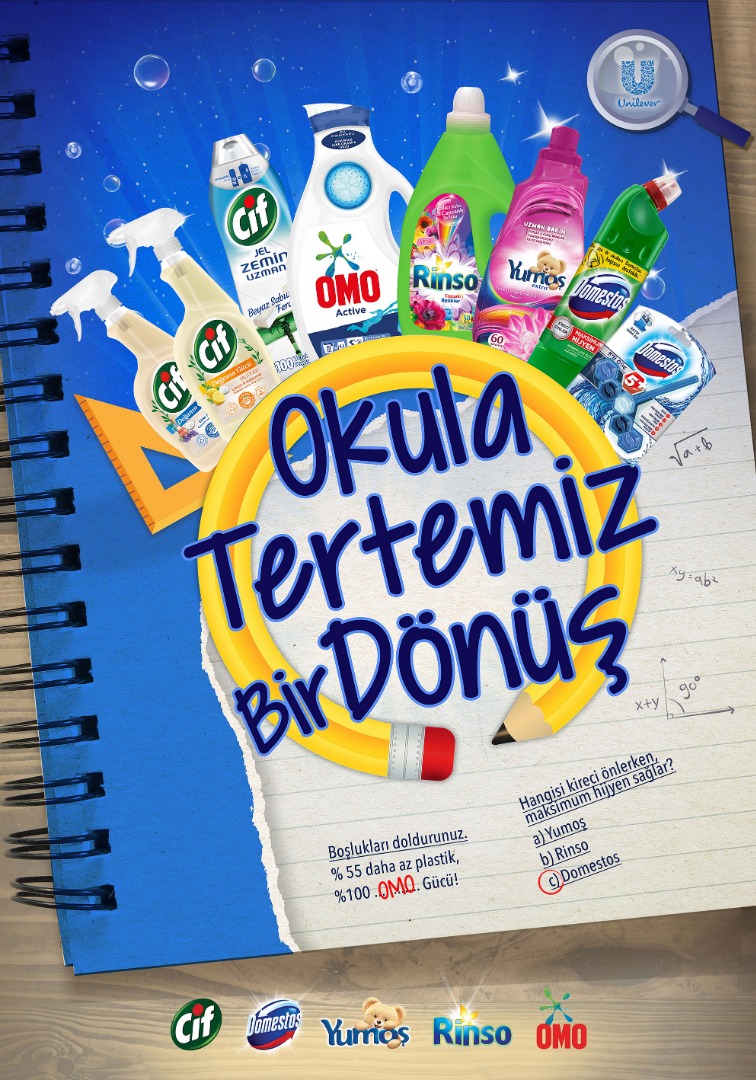 Unilever temizlik ürünleriyle İhtiyaç Haritası’na destek veriyor