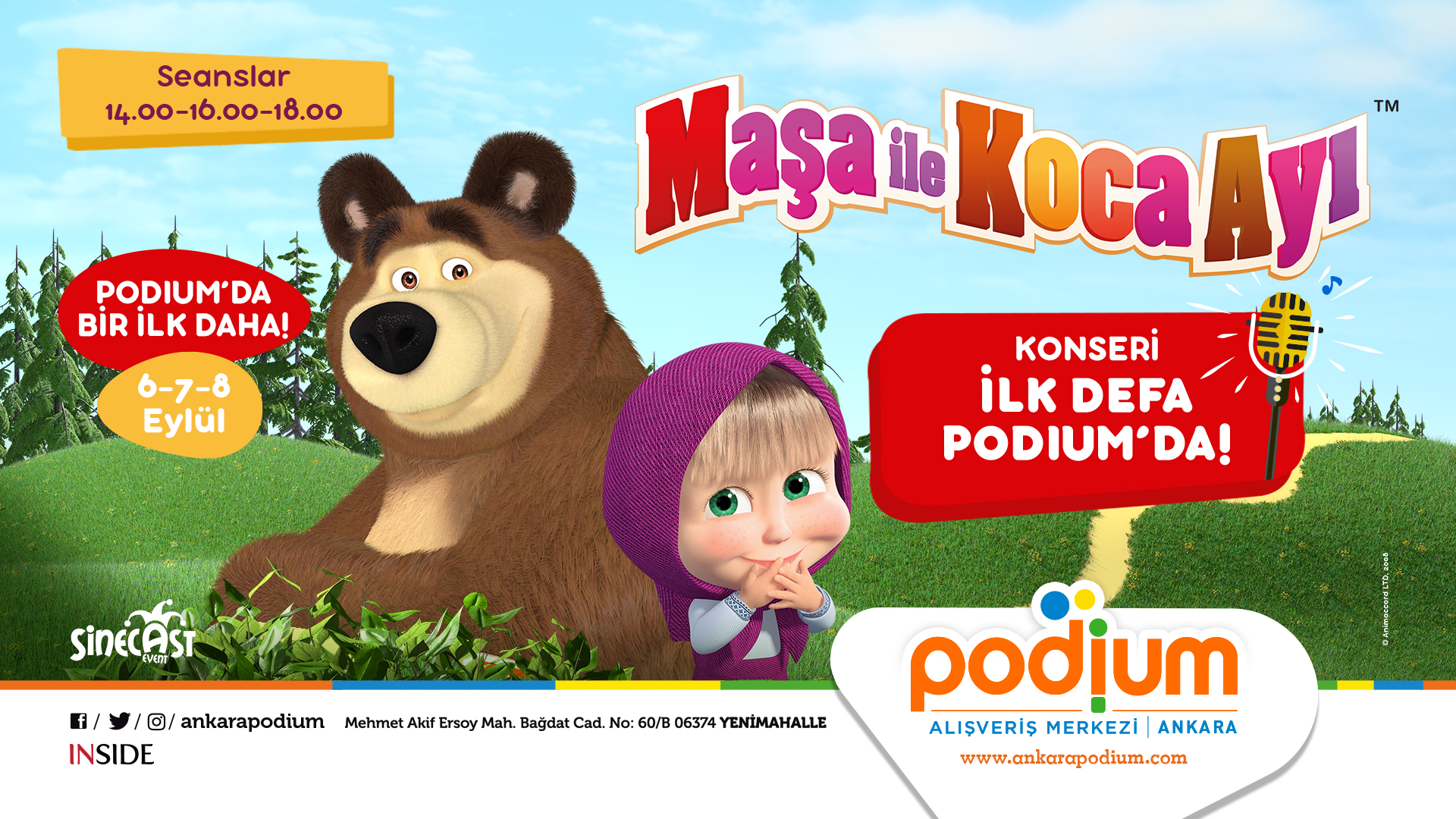 Okul dönemi Podium Ankara’da özel bir programla başlıyor