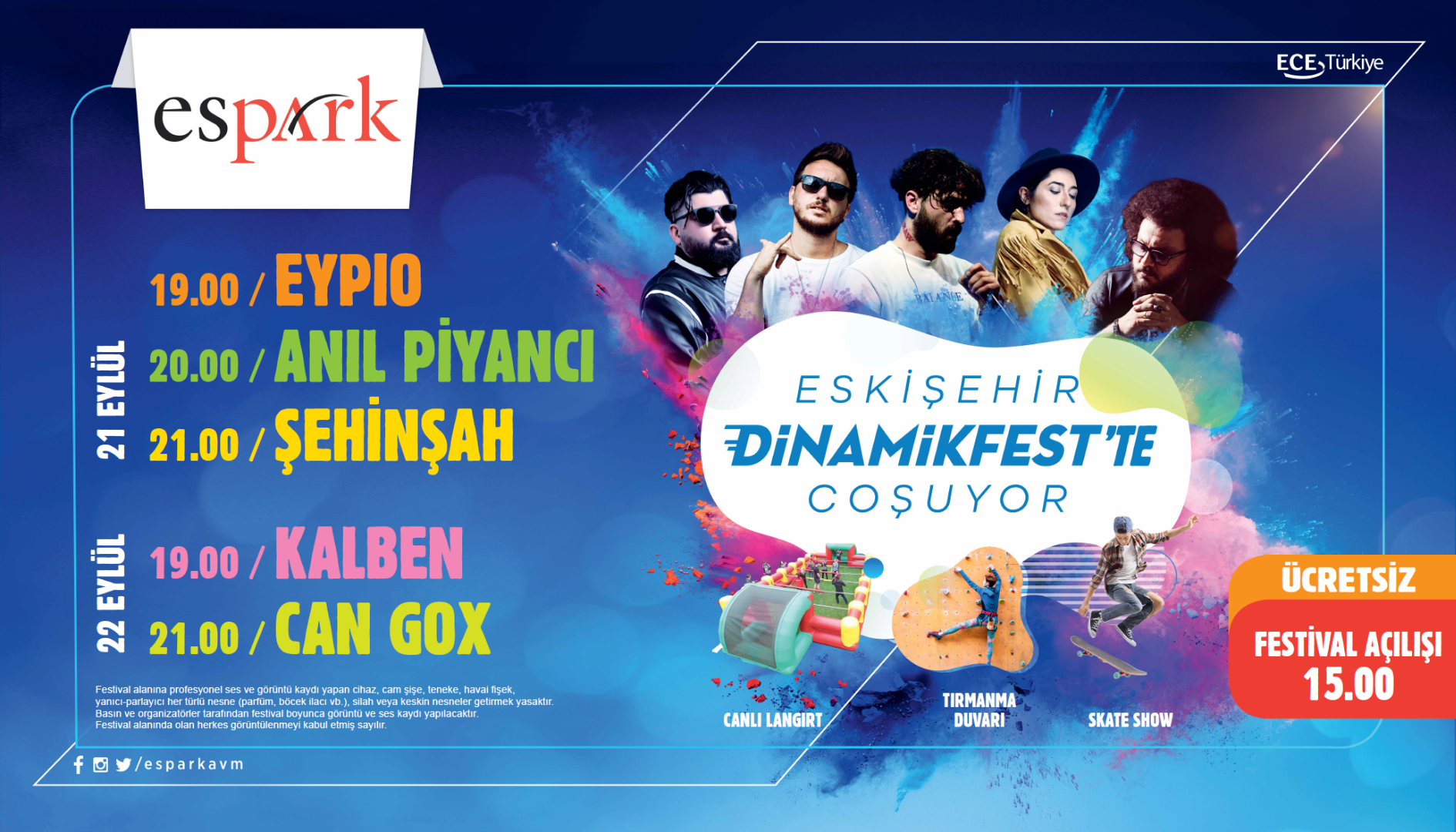 Espark ziyaretçilerini harekete geçirecek