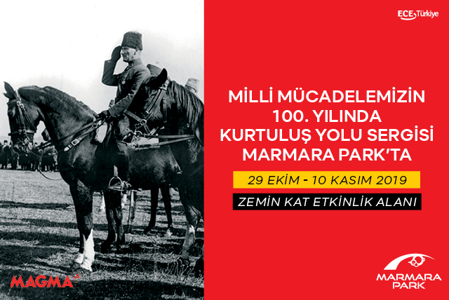 Kurtuluş Yolu Sergisi Marmara Park'ta