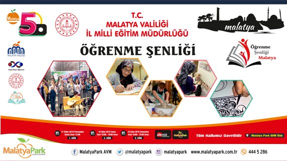 Malatya'da öğrenme şenliği