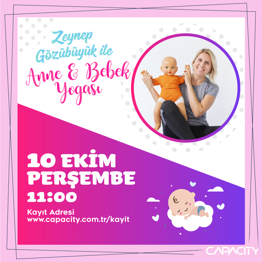 Anne & Bebek Yogası Capacity AVM'de