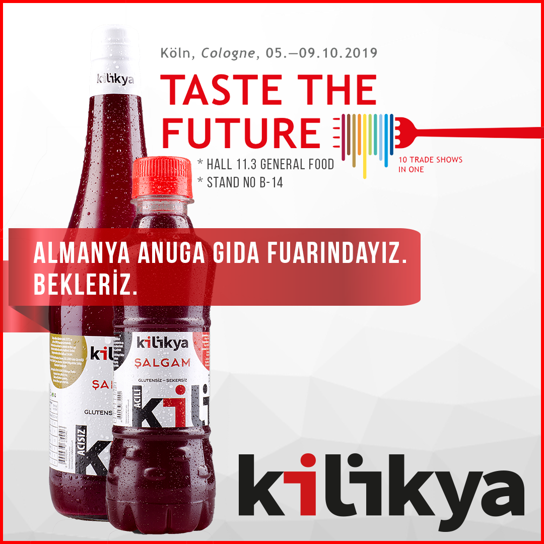 Alman ANUGA fuarında bir Türk şalgamı