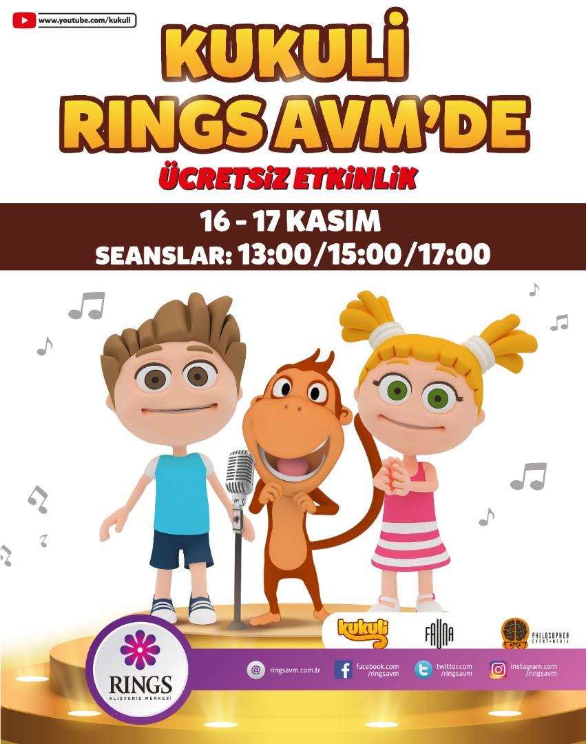Kukuli Rings AVM’ye geliyor