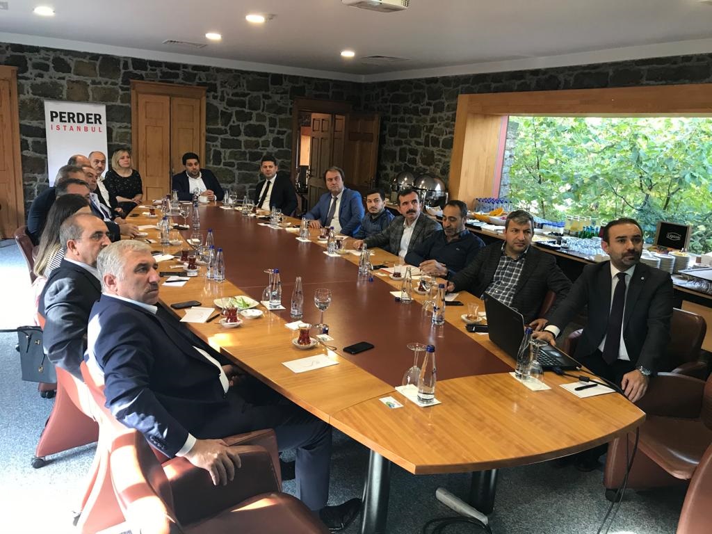 AYNES yöneticilerinden İstanbul PERDER'e ziyaret