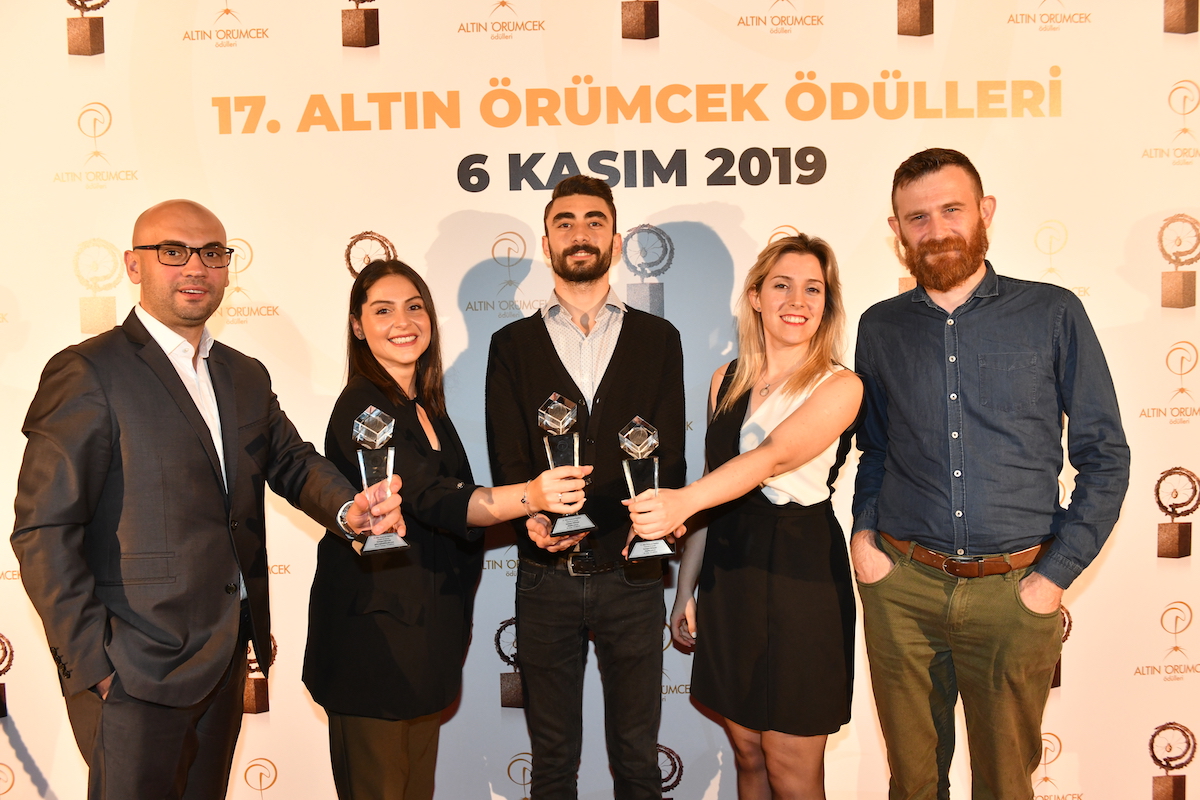 Ak Gıda Altın Örümcek’ten ödülle döndü