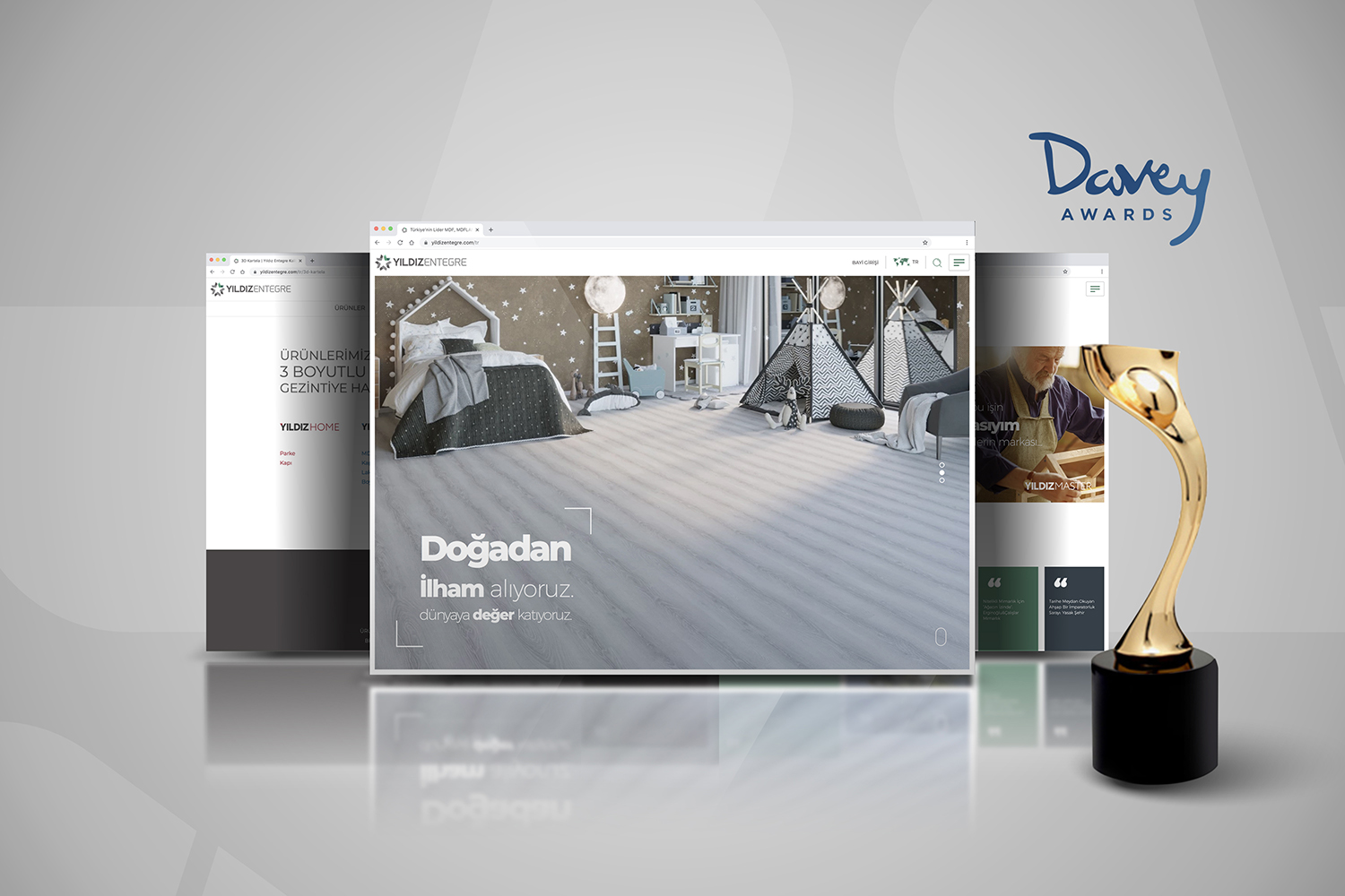Yıldız Entegre’ye uluslararası Davey Awards’tan Gold ödül