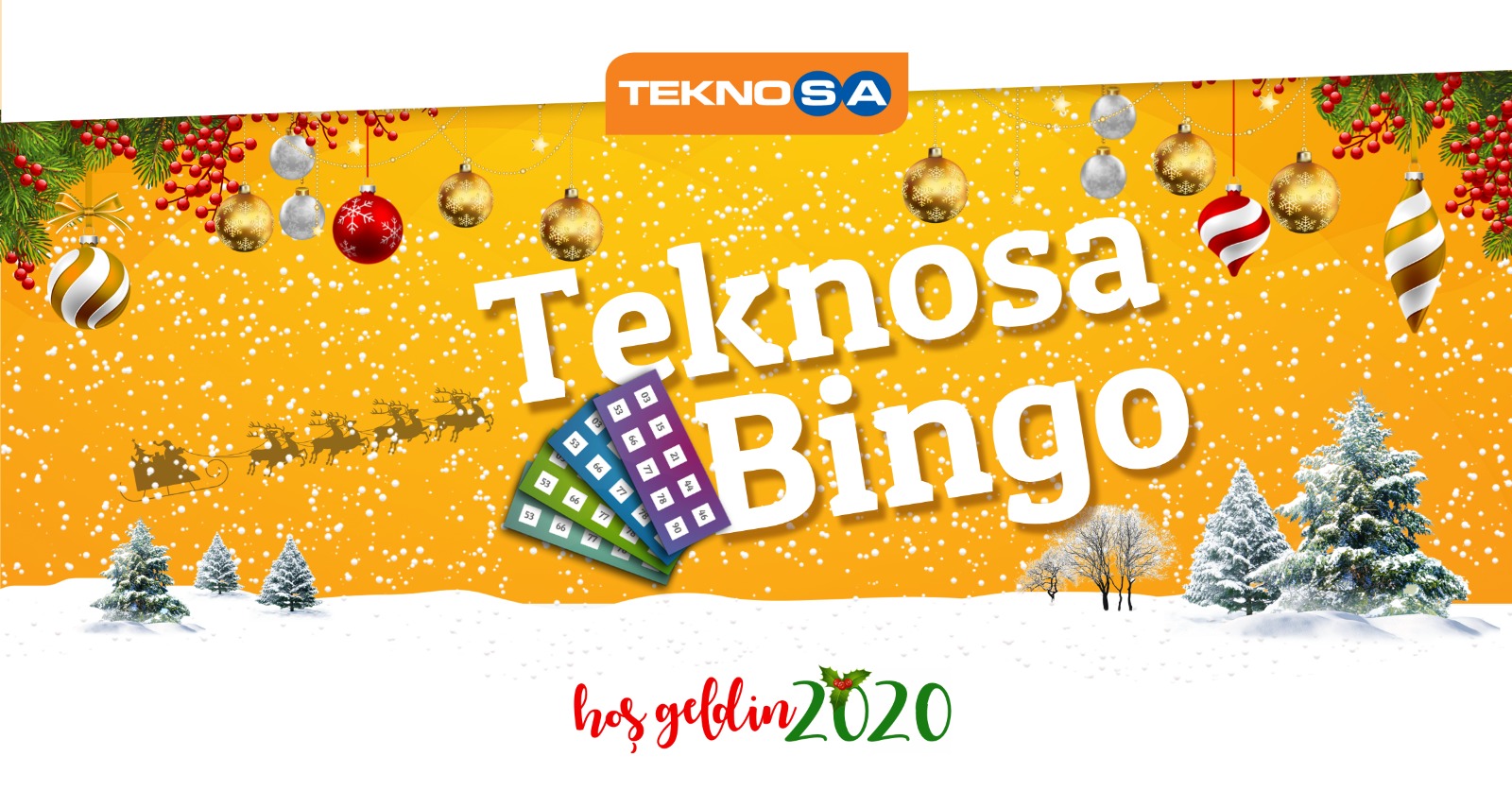 Teknosa’dan yılbaşına özel Bingo yarışması