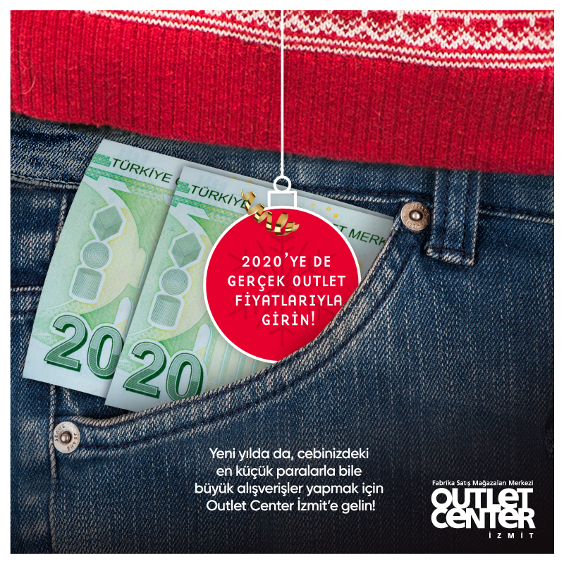Yılbaşı alışveriş ve eğlencesi için Outlet Center İzmit