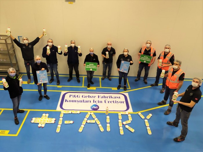 P&G Gebze fabrikası çalışanları komşularını unutmadı