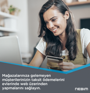 Nebim ile taksit ödemelerini Web üzerinden alın