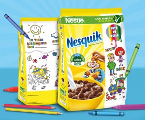 NESQUIK çocuklara #hayallerinirenklendir diyor
